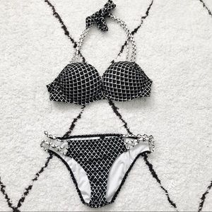 VS Bombshell Geometric Print Bikini Set